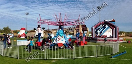 Winter themed carnival ride rental Phoenix Arizona